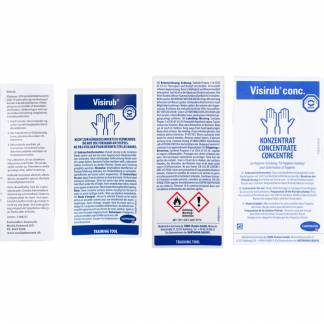 Fluorescerende væske, 10 ml, Visirub, til test af hånddesinfektion
