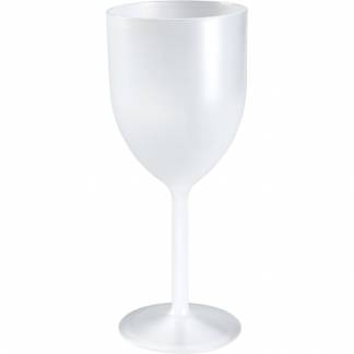 Vinglas, ABENA Gastro, 18,5cm, Ø7,6cm, 18 cl, 30 cl, frosted hvid, PP, til flergangsbrug
