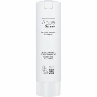 Hår, hånd og bodyshampoo, Aqua Senses, 300 ml *Denne vare tages ikke retur*