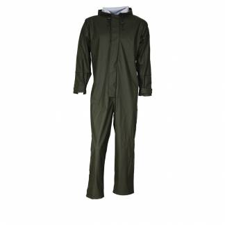 Regndragt, ELKA, 5XL, olivengrøn, PU