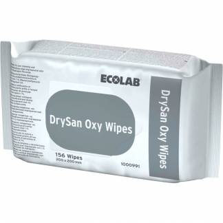 Rengørings - og desinfektionsserivet, Ecolab Dryson OXY, 21x19cm *Denne vare tages ikke retur*