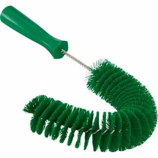 Rørbørste, Vikan, 36cm, Ø5,5cm, grøn, polyester/PP/rustfrit stål, medium *Denne vare tages ikke retur*