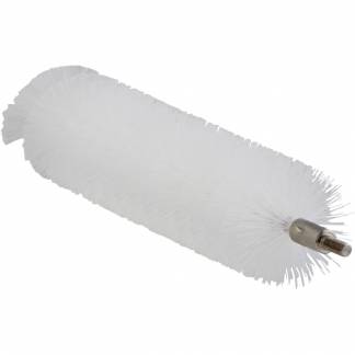 Rørrenserhoved, Vikan, 20cm, Ø4cm, hvid, polyester/PP/rustfrit stål, medium *Denne vare tages ikke retur*