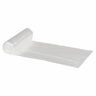 Spandepose, 50 l, klar, HDPE/virgin, 60x85cm, med stjernebund