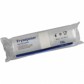 Frysepose, ABENA Cater-Line, 15 l, klar, LDPE/LLDPE/virgin, 40x60cm