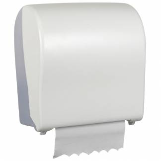 Dispenser, White Classic, 20x30x34cm, Ø35cm, hvid, plast, til håndklæderuller *Denne vare tages ikke retur*