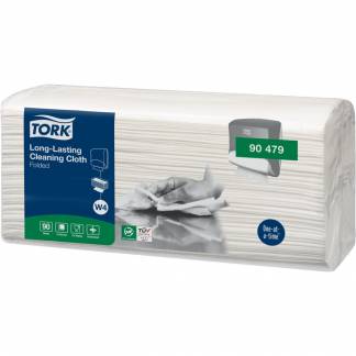 Industriaftørring, Tork W4, 1-lags, 41x35,5cm, 10,8 cm, hvid, nonwoven