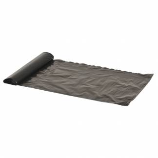 Spandepose, 30 l, grå, LDPE/virgin, 50x65cm