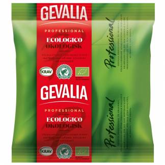 Kaffe, Gevalia Professionel Økologisk, formalet, økologisk, 65 g *Denne vare tages ikke retur*