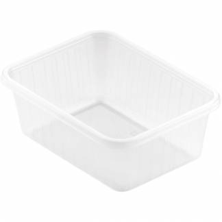 Salatbæger, Duni, 14,6x11x5,5cm, 500 ml, 500 ml, klar, PP