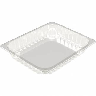Bakke, K 2327-50H, 32,5x26,5x5cm, 3060 ml, klar, APET, 1-rums, 3060 ml, standard serie, 1/2 GN