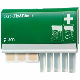 Dispenser, QuickFix&Rinse, 3,2x23x19cm, 20 ml, beige, steril, 455 g *Denne vare tages ikke retur*