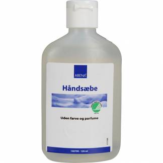 H&aring;nds&aelig;be, ABENA, 120 ml, uden farve og parfume