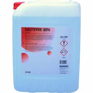 Saltsyre, Novadan, 20 l, 30% *Denne vare tages ikke retur*