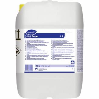 Maskinopvask, Diversey Suma Super L1, 10 l, med klor og farve, uden parfume