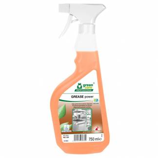 Ovn- og grillrengøring, Green Care Professional GREASE Power, 750 ml, klar-til-brug, med farve, uden parfume