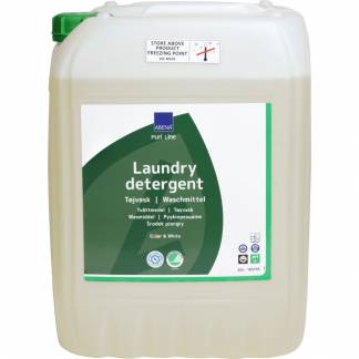 Tøjvask, ABENA Puri-Line, 20 l, flydende, kulørt og hvidt, uden farve og parfume