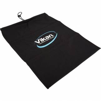 Vaskepose, Vikan ErgoClean, 750x450x15mm, sort, polyester, med logo, stor