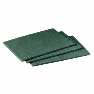 Skurefiber, 3M Scotch-Brite 96, 22,4x1x15,8cm, grøn, nylon/plast/polyester, grov skureeffekt *Denne vare tages ikke retur*