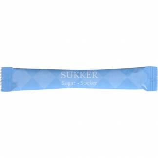 Sukker, i sticks, displayboks, 560 x 4 g