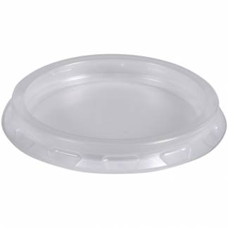 Låg, Ø5,1cm, klar, PP