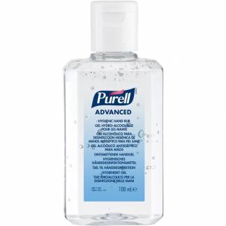 Hånddesinfektionsgel, Purell, 100 ml, 70% ethanol *Denne vare tages ikke retur*