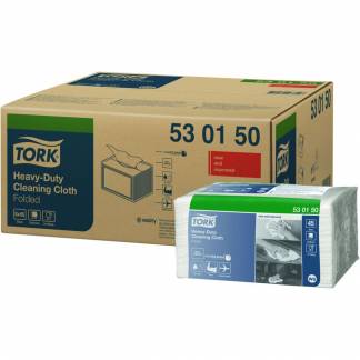 Industriaftørring, Tork W8, 1-lags, 38,5x32cm, 19,3 cm, hvid, cellulose, polypropylen, PET *Denne vare tages ikke retur*