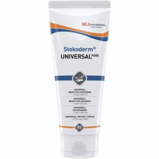 Hudcreme, SC Johnson Stokoderm Universal PURE, 100 ml, uden farve og parfume *Denne vare tages ikke retur*