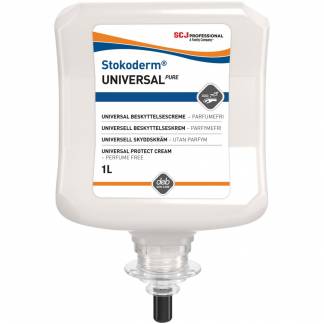 Hudcreme, SC Johnson Stokoderm Universal PURE, 1000 ml, uden farve og parfume *Denne vare tages ikke retur*