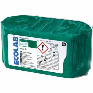 Afspænding, Ecolab Smartpower Rinse N, med farve, uden parfume, 1,1 kg