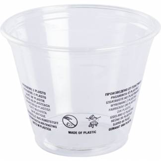 Dessertbæger, 7,3cm, Ø9,5cm, 270 ml, 300 ml, klar, RPET, luksus