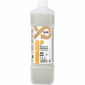 Køkkenaffedter, Diversey SURE Cleaner & Degreaser, 1 l, uden farve og parfume