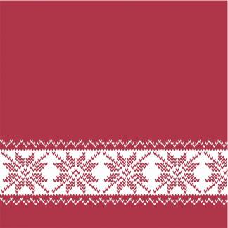 Middagsserviet, Christmas Mood, 1/4 fold, 40x40cm, flerfarvet, airlaid