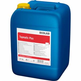 Maskinopvask, Ecolab Topmatic Plus, 10 l, med klor, farve og parfume *Denne vare tages ikke retur*