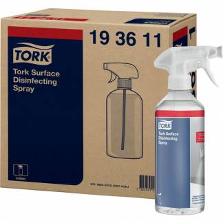 Overfladedesinfektion, Tork, 500 ml, Spray, transparent, uden parfume *Denne vare tages ikke retur*