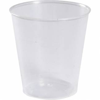 Shotglas, ABENA Gastro, 4cm, Ø3,7cm, 2 cl, 3 cl, klar, PP, til flergangsbrug