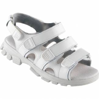 Sandal, Walki Trek, 36, hvid, SRC, O1, velcro, stigegreb, vidde 13 *Denne vare tages ikke retur*