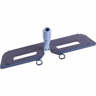 Dobbeltsidet fremfører, Vileda Swep r-Frame, grå, PA/PP/rustfrit stål, 50 cm, 37% genanvendt plast