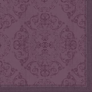 Middagsserviet, Dunilin, Opulent Plum, 1/4 fold, 40x40cm, plum *Denne vare tages ikke retur*