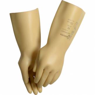 El beskyttelseshandske, Regeltex, 11, beige, gummi, RC, Klasse 0