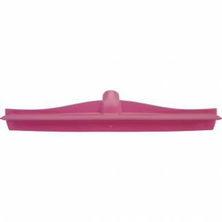 Gulvskraber, Vikan, 40x8x9cm, pink, TPE gummi/PP, 40 cm, med enkeltblad, ultra hygiejnisk