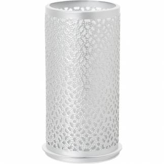 Lysestage, Duni Bliss, 14cm, Ø7,5cm, sølv, metal