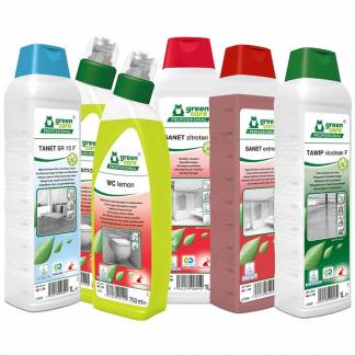 Rengøringspakke, Green Care Professional, 4 x 1 L, 2 x 750 ml