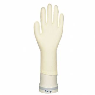 Tekstil handske, ABENA, 10, nature, bomuld/polyester, interlock