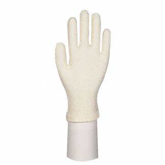 Tekstil handske, ABENA, 8, nature, bomuld/polyester, interlock