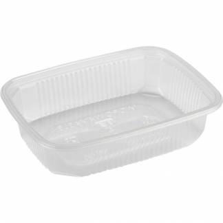 Plastbakke, 10,8x8,1x2,5cm, 125 ml, klar, PP