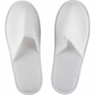 Slippers, ABENA, 290x110mm, hvid, med snude, engangs