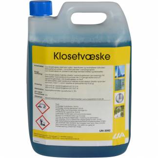 Klosetvæske, Liva, 2,5 l, med farve og parfume