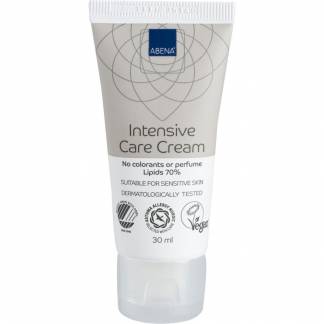 Intensive Care Cream, ABENA, 30 ml, uden farve og parfume, 70% fedt