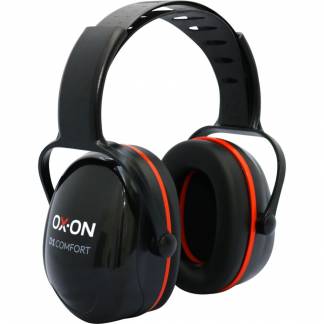 Passive høreværn, OX-ON Comfort, One size, sort, 30-34 SNR